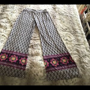 Stretchy palazzo pants